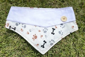 Dog Bandana,  XL ,NEW, HAND MADE WITH LOVE   size: 21'-22' in   any big breed  - Picture 1 of 5