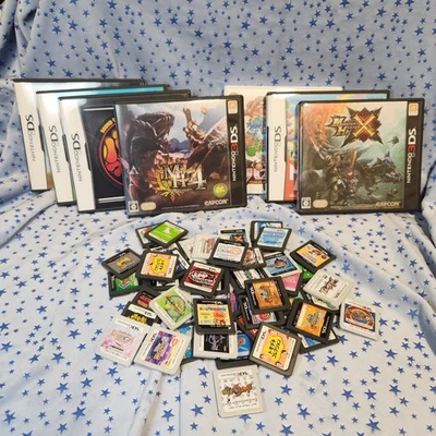 DS 3DS Nintendo Games x 62 BULK Monster hunter Tomadachi Collection DQM2 Jap. - Image 1 of 4