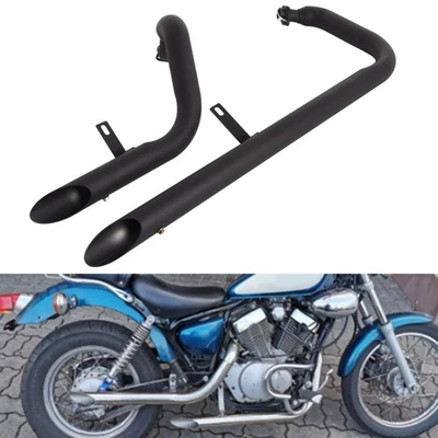 Exhaust Pipe Silencer System For Yamaha V Star Virago 250 XV250 XV125 Virago 125 - Image 1 of 4
