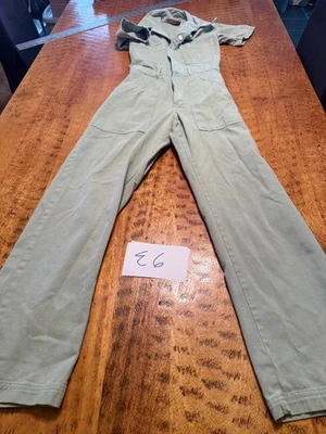 Monos de manga corta Big Bud Press para mujer XS VERDE mono ropa de trabajo E6 Foto 1 de 4