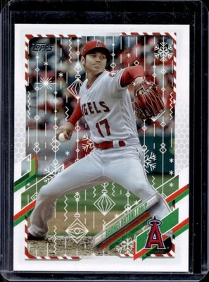 2021 Topps Holiday Shohei Ohtani #HW80 Angels - Image 1 of 2