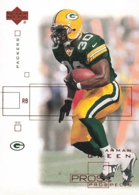 2001 Upper Deck Pros & Prospects #35 Ahman Green - Image 1 of 2
