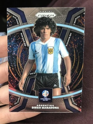 Panini Prizm Conmebol Copa América 2024 - Fenómeno Diego Maradona #37 Foto 1 de 2