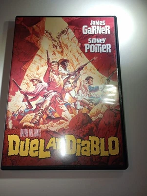 Duel at Diablo (DVD, 1966) James Garner Sidney Poitier Western Drama Foto 1 de 3