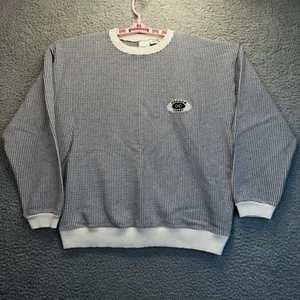 Oregan Coast Sweat Shirt Mens Large Black White Long Sleeve - Picture 1 of 12