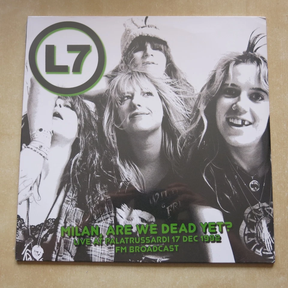L7 Milan Are We Dead Yet -  Vinyl LP Sealed with corner bump - Image 1 of 2