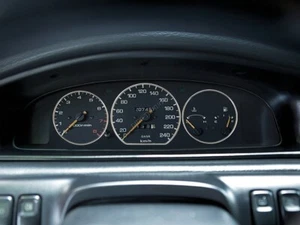 For Mazda MX-6 MX6 1992-1997 Polished Aluminium dash cluster chrome Rings x3 - Picture 1 of 9