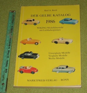 : Wiking Sammlerbuch "Gelber Katalog 1986" (KM3) - Bild 1 von 5