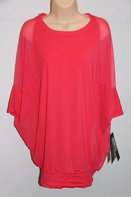 Nuevo con etiquetas Traje de baño Coco Reef Bikini Cubrir Túnica Vestido Malla Lateral Talla S/M Coral Foto 1 de 4