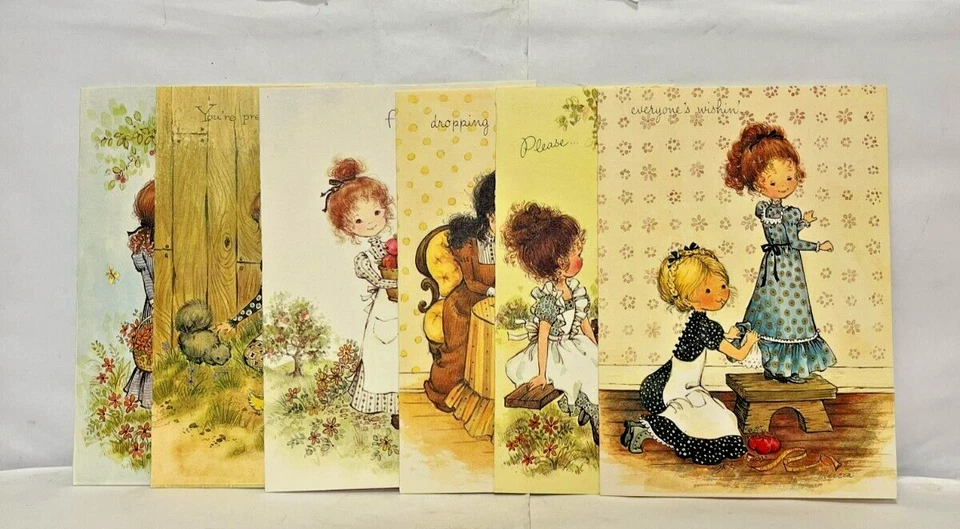 Lote de 6 tarjetas vintage de Marcia Get Well nuevas con sobres nuevas en stock leer Foto 1 de 4