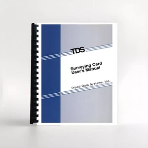 Manual para Hewlett Packard HP 48SX Calculadora TDS tarjeta topográfica - Imagen 1 de 1