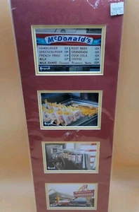 McDonalds Bilder durch das Jahr mattiert von Richard Korczynski 20" x 7,5" - Bild 1 von 9