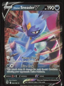 Pokemon TCG SWSH10: Astral Radiance #094/189 Hisuian Sneasler V NM - Picture 1 of 2
