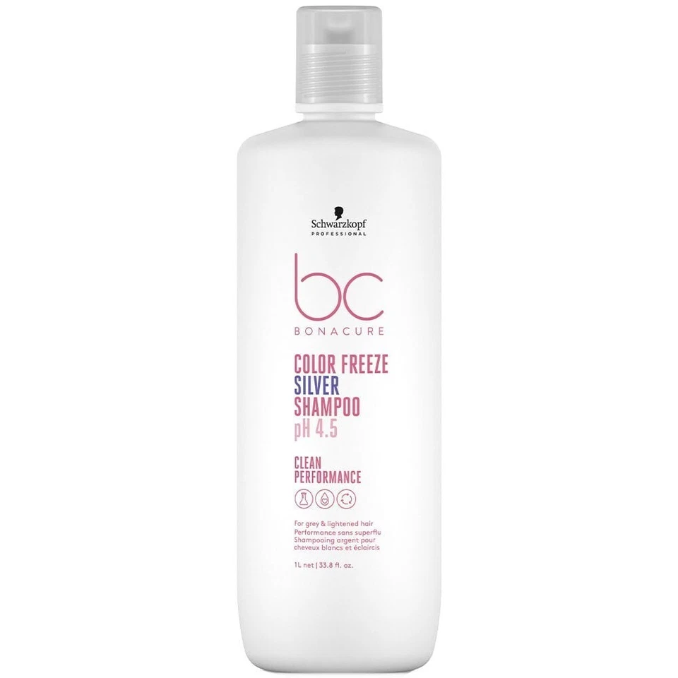 Schwarzkopf BC Bonacure 4.5 Color Freeze Silver Shampoo 1000ml - Image 1 of 1