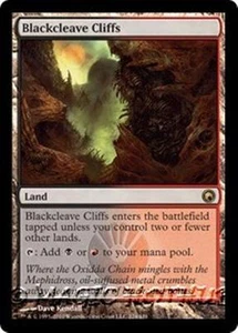 MTG - BLACKCLEAVE CLIFFS - Scars of Mirrodin (R) - Picture 1 of 1