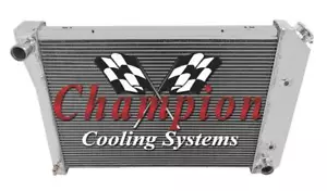 1973 1974 Chevy Nova 23" Core GM Champion 3 Row Core Aluminum Radiator - Bild 1 von 7
