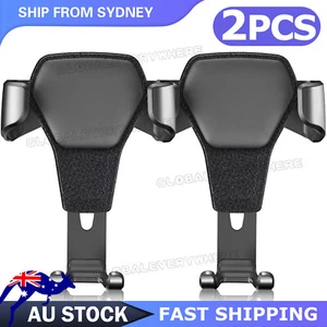 Universal Gravity Car Holder Mount Air Vent Stand Cradle For Mobile Cell Phone - Picture 1 of 9