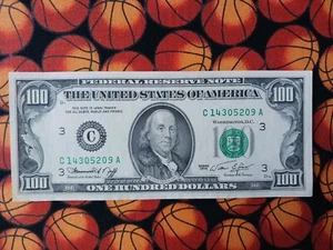 1974 Series $100 Federal Reserve Note Bank of Philadelphia, Pa - Picture 1 of 7