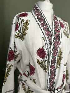 powell craft waffledressing gown - Picture 1 of 3