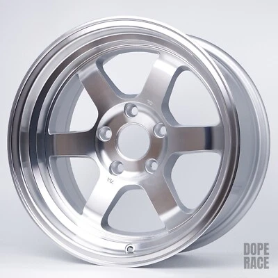 1 件,ROOTA GRID CONCAVE - 15X8,20 毫米,5X114.3,73 轮毂,车轮/轮辋 RF P 银色 — 第 1/3 张图片