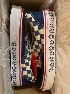 Tablero de ajedrez VANS BMX Era True Navy Blanco L0W VN0A4BV4V3X para hombre talla 6/WM 7,5 - Imagen 1 de 9