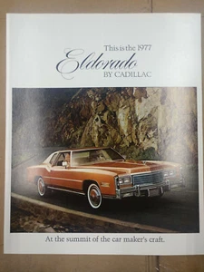 1977 Cadillac Eldorado Händlerprospekt - Bild 1 von 2