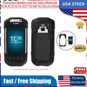 Custodia protettiva in gomma per Zebra Motorola TC70 TC72 TC75 TC77 TC70X TC75X US - Foto 1 di 9