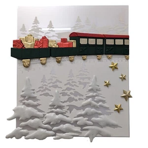 ROLEX PARED ACRÍLICO NAVIDAD TREN VAGONES TIENDA EXHIBICIÓN 15.5" H X 15.5" W - Imagen 1 de 4