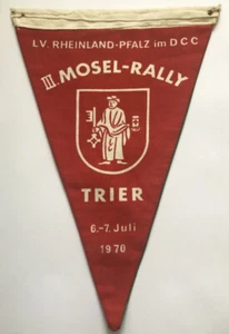 Camping Castle Monaise Trier LV Rhineland-Palatinate IN DCC 1970 Pennant - Picture 1 of 2