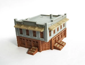 Outland Models Train Railroad City Grocery Store / Shop (Corner) N Gauge 1:160 - Picture 1 of 2