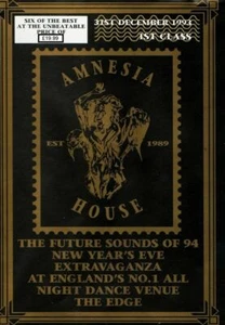 Amnesia House - The Edge - New Years Eve - 1993/94 - CD Pack - Picture 1 of 1