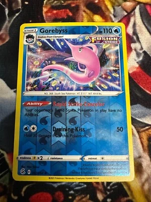 Gorebyss 067/264 Swsh08: Fusion Strike Reverse Holo - Image 1 of 2