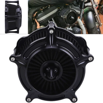 Turbine Air Cleaner Intake Filter For Harley Sportster XL883 1200 Seventy Two 48 - Image 1 of 4