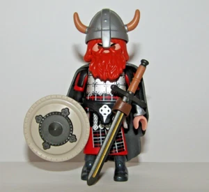 Playmobil Tapferer Wikinger Nordmann mit grauer Schicht - C45 - Bild 1 von 4