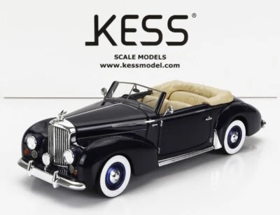 KESS 1/43 1948 BENTLEY MK6 DROPHEAD COUPE OPEN, BLUE. LTD: 250. BRAND NEW IN BOX - Image 1 of 4