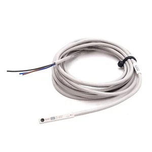SMC D-M9P Solid State Sensor, In-Line, 5/12/24VDC, PNP Output, 3-Wire 2m Long - Picture 1 of 4