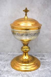 Vintage älteres Ziborium, Tasse Sterling von International Silber (CU227) Kelch Co. - Bild 1 von 11