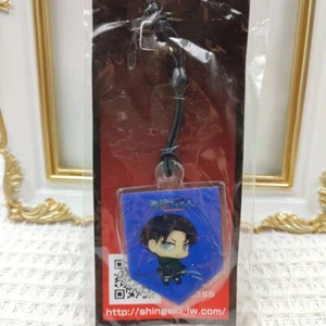 Attack On Titan Levi Ackerman Acrylic Phone Charm Strap Keychain Anime Japan - Picture 1 of 12