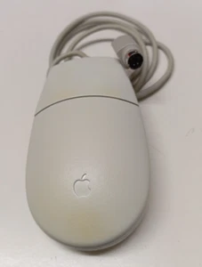 BCGM2706 - MOUSE APPLE MACINTOSH II CLASSIC/SE e APPLE IIGS -VINTAGE- PERFETTO ! - Afbeelding 1 van 3