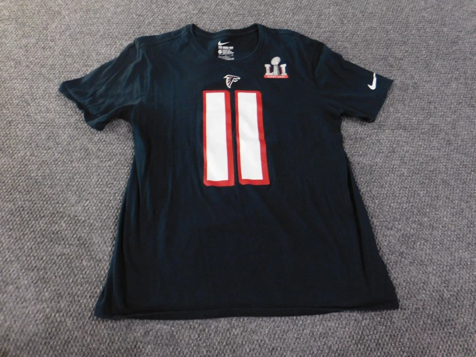 Camisa Atlanta Falcons Grande Para Hombre Nike Super Bowl Julio Jones Clásica Foto 1 de 4