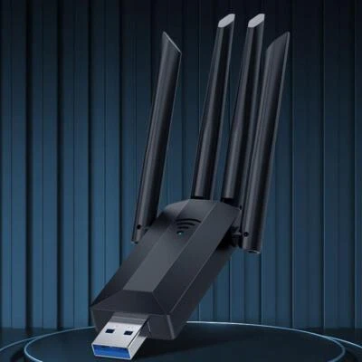 1200Mbps PCI-E Wireless WiFi Card 2.4/5G Dual Band Desktop PC Network Adapt Z8G7 - Image 1 of 4