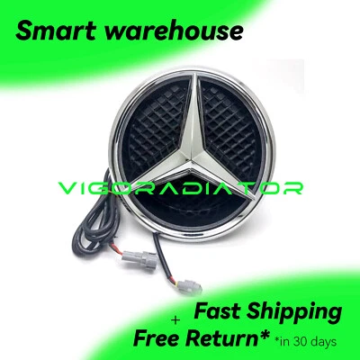 VigoRadiator fit Mercedes Benz C300 C/GLA250  LED Light Front Grille Star Emblem — 第 1/4 张图片