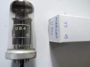 U84 Marconi New Old Stock Valve Tube Oct21 - Picture 1 of 3