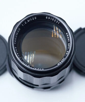 MINT + Pentax Asahi Takumar Super-Multi-Coated 120mm F2.8 M42 Mount - Image 1 of 4