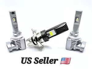 🌟3Ultra H/L LED Headlight Bulbs for Polaris TRAIL Touring & TRAIL RMK 2000–2002 - Foto 1 di 18