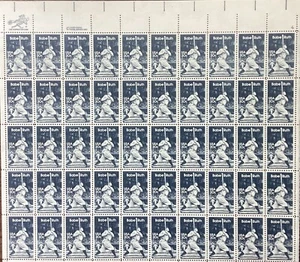 Full Sheet of 20 Cent Babe Ruth Stamps SC# 2046 MNH - Picture 1 of 1