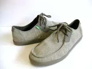SNEAKER UOMO SANUK NU-NAMI GRAIN SLUB GERY SLUB US 14/UK 13/EU 47 - Foto 1 di 3