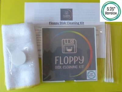 5.25" FLOPPY DISK CLEANER - CLEANING TOOL / FRAME KIT - COMMODORE 64, BBC, ETC. - Image 1 of 4