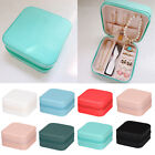 Candy Color Jewelry Storage Holder Earrings Necklace Ring Travel Portable Box