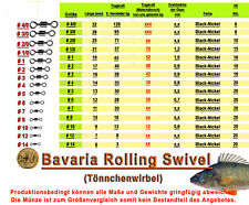 Bavaria Rolling Swivel / Wirbel / Tönnchenwirbel / Angelwirbel Gr. #8